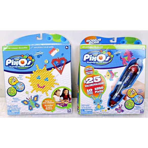 Sealed Lot Of Spin Master Pixos Toy Unopened 1 Starter Kit 1 Deco Kit - Picture 1 of 4